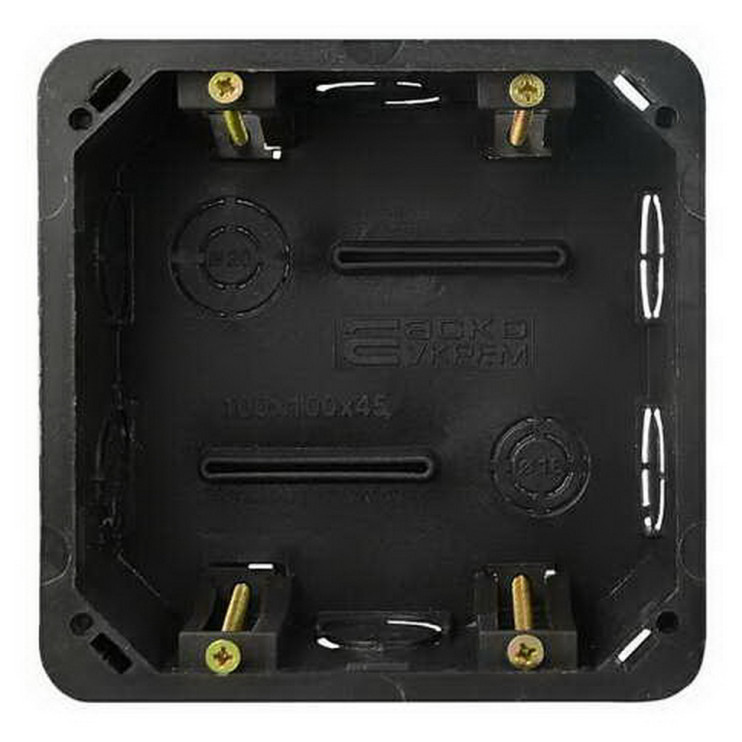 Коробка распределительная для полых стен АСКО 100x100x45 - Новаторстрой - фото 2