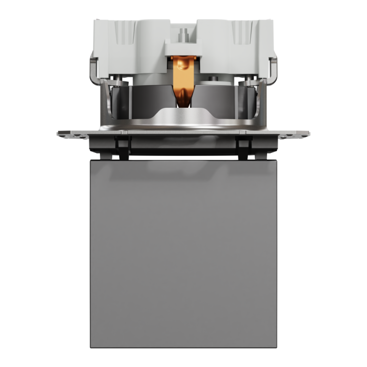 Розетка із заземленням та захисною кришкою Schneider Electric Asfora, антрацит - Новаторбуд - фото 6