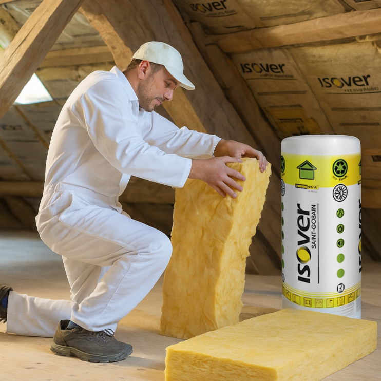 Утеплювач Isover Eko 50 мм (16,8 м2) Київ у Києві - Новаторбуд - фото 7