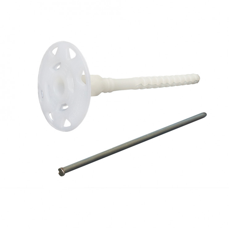 Дюбель для ізоляції TIGOR з металевим стрижнем 10x160 мм (50 шт) Київ у Києві - Новаторбуд - фото 1