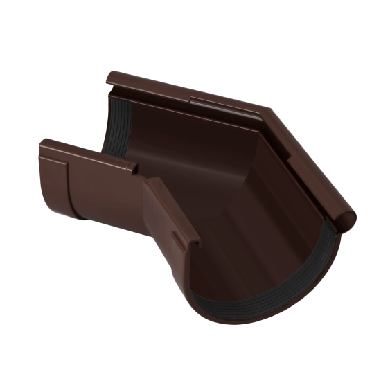 Угол желоба Rainway наружный 135° 90 коричневый Киев в Киеве - Новаторстрой - фото 1