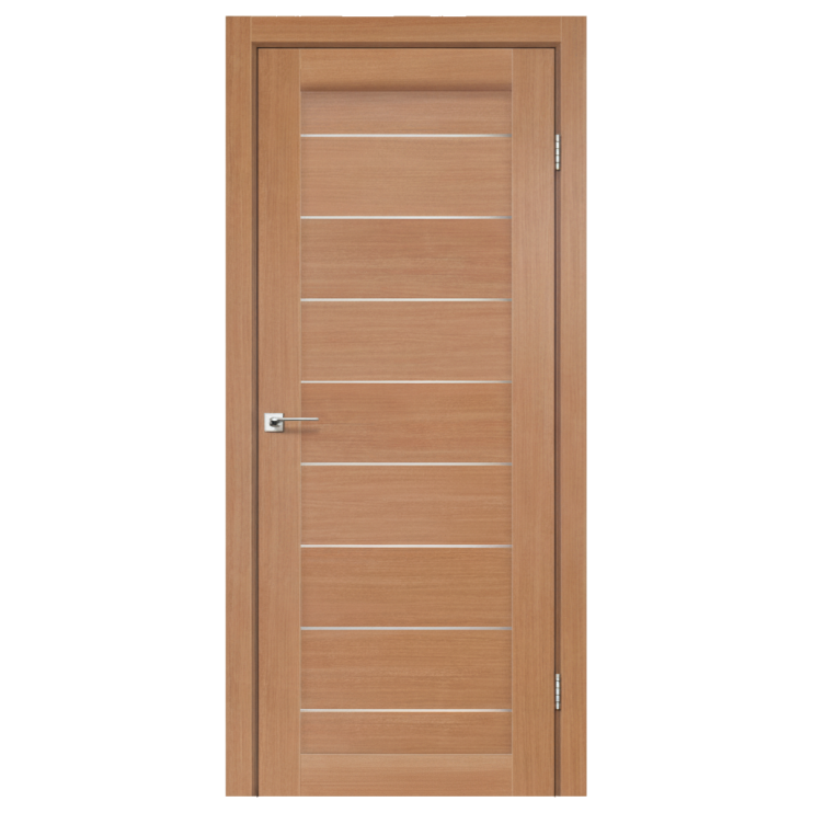 Дверное полотно Darumi Leona 60 (дуб натуральний сатин) - Новаторбуд - фото 1