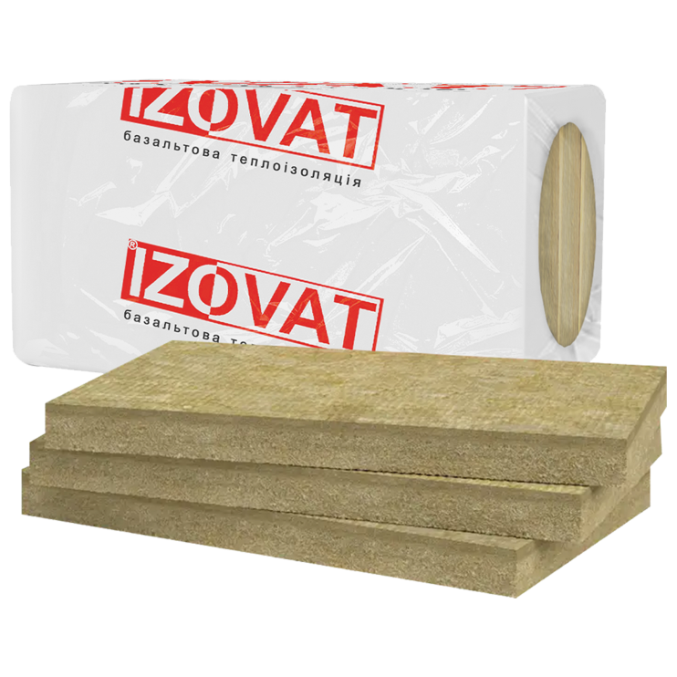 Мінеральна вата IZOVAT 135 (50x600x1000 мм) Київ у Києві - Новаторбуд - фото 1