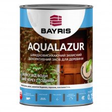 Защитное декоративное средство для древесины Bayris Aqualazur тик (750 мл)