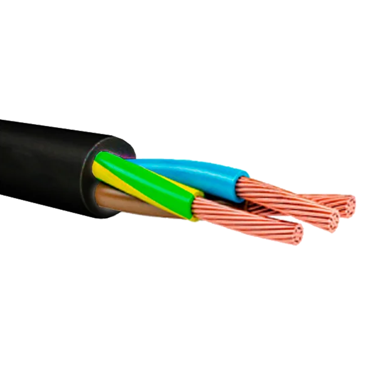 Провод медный ЗЗЦМ ПВС 3x1,5 мм черный Киев в Киеве - Новаторстрой - фото 1