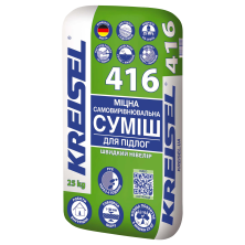 Самовыравнивающаяся быстротвердеющая смесь для пола Kreisel 416 1-100 мм (25 кг)