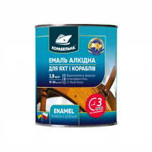Эмаль алкидная "Корабельная" ПФ-115 серая (2,8 кг)