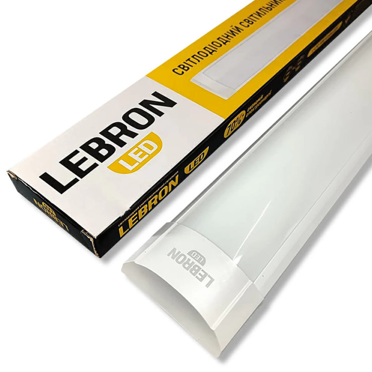 Світильник лінійний  LED LEBRON L-LPO 18W 4000K (16-45-21) Київ у Києві - Новаторбуд - фото 1