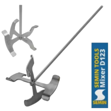 Вінчек-насадка для будівельного міксера Semin D123 мм