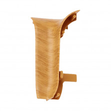 Кут внутрішній для плінтуса TIS дуб комо з коекструзією (ПЛГВК-0028)