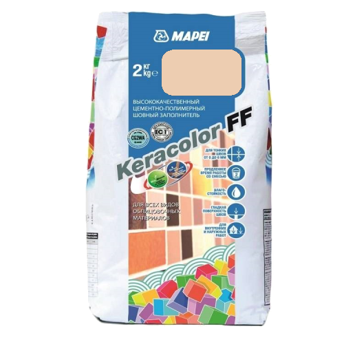 Затирка Mapei Keracolor FF 132 бежевый (2 кг) Киев в Киеве - Новаторстрой - фото 1