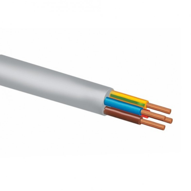 Провід мідний Gal-Kat ПВС 4x2,5 мм Київ у Києві - Новаторбуд - фото 1