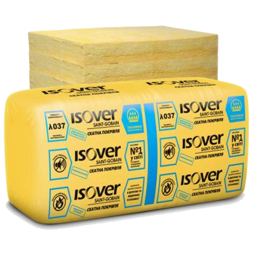 Скатная Кровля Isover 100 мм 100x1170x610 (7,14 м2) - Новаторстрой - фото 1