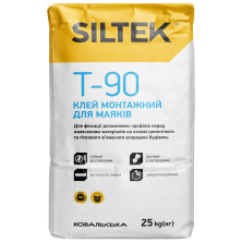Клей монтажный Siltek T-90 для маяков (25 кг)