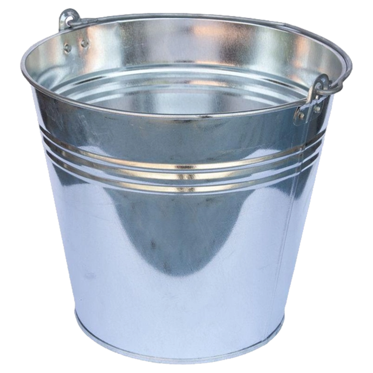 Відро оцинковане Авеста (15 л) - Новаторбуд - фото 1