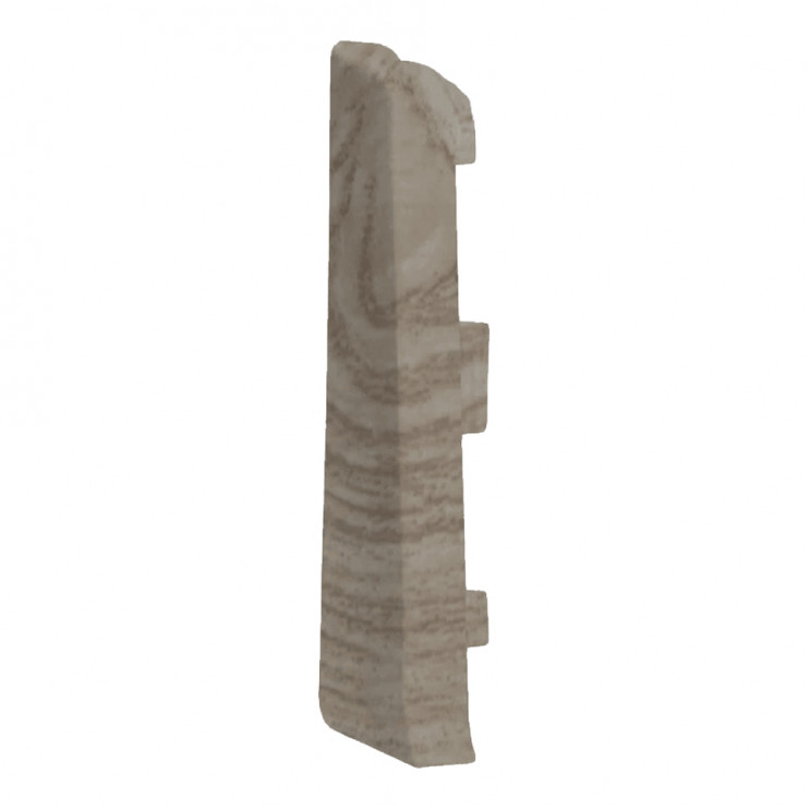 Заглушка левая для плинтуса Arbiton Indo дуб бургос 020 ZL - Новаторстрой - фото 1