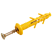 Дюбель-гвоздь (быстрый монтаж) WAVE 6х40 гриб (100 шт)
