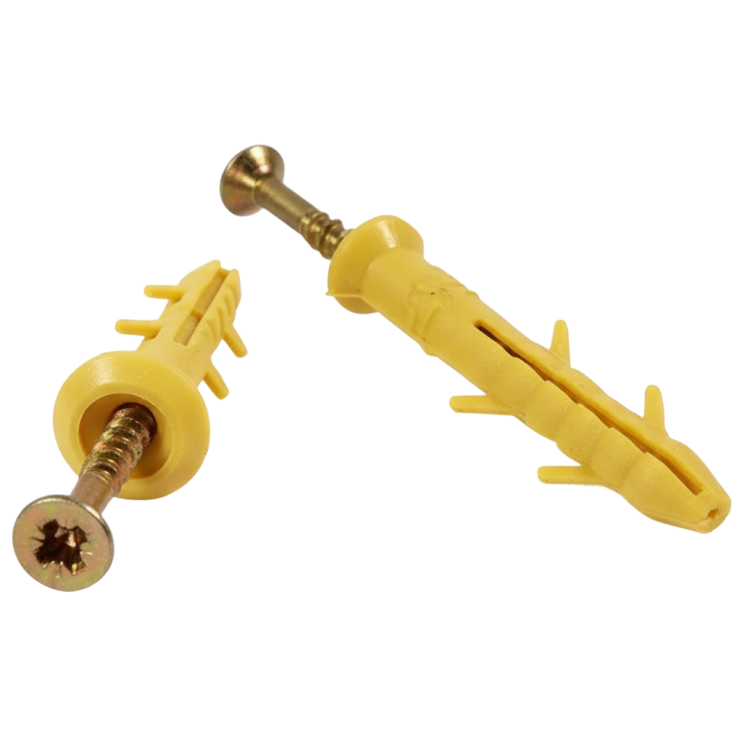 Дюбель-гвоздь (быстрый монтаж) WAVE 6х40 гриб (100 шт) - Новаторстрой - фото 3