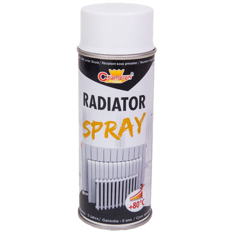 Эмаль аэрозольная для радиаторов Champion Color белая (400 мл) Киев в Киеве - Новаторстрой - фото 1