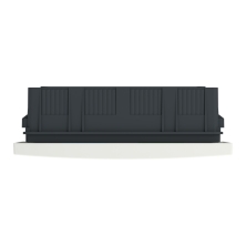 Щит монтажный Schneider Electric Easy9 EU, врезной, 1 ряд 12 модулей, дымчатая дверь