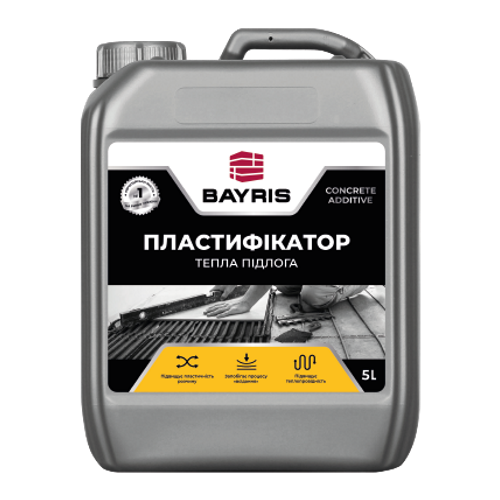 Пластифікатор Байріс тепла підлога (5 л) - Новаторбуд - фото 1