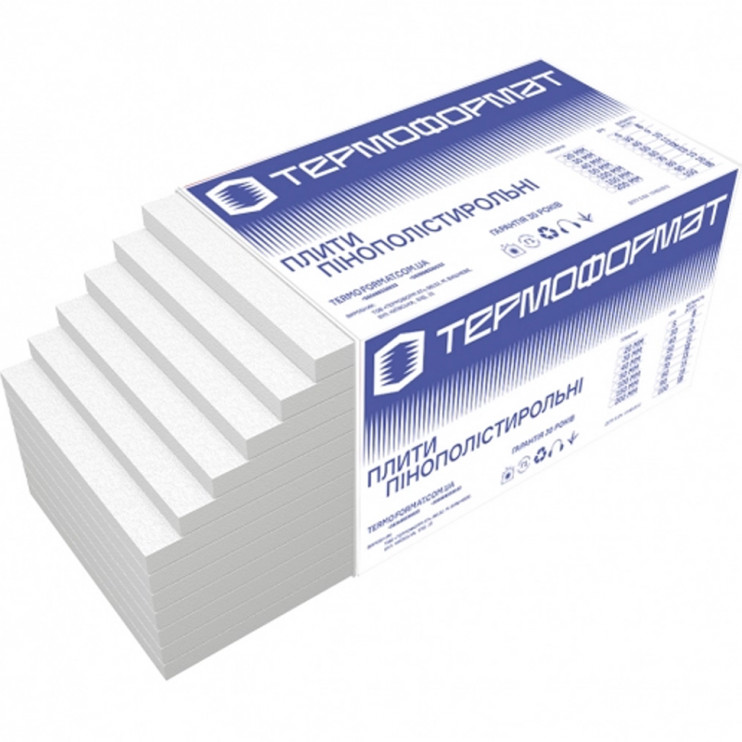 Пенопласт Термоформат EPS 80 1000х500х100 (15 кг/м3) Киев в Киеве - Новаторстрой - фото 1