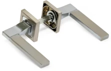 Ручка дверна TECH QL SN/CP-3 матовий нікель/хром