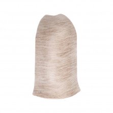 Кут зовнішній для плінтуса TIS дуб світлий з коекструзією (ПЛГНК-0024)