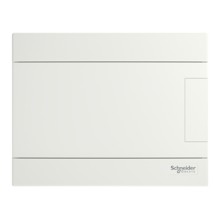 Щит монтажный Schneider Electric Easy9 EU, врезной, 1 ряд 8 модулей, белая дверь - Новаторстрой - фото 1