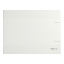 Щит монтажный Schneider Electric Easy9 EU, врезной, 1 ряд 8 модулей, белая дверь