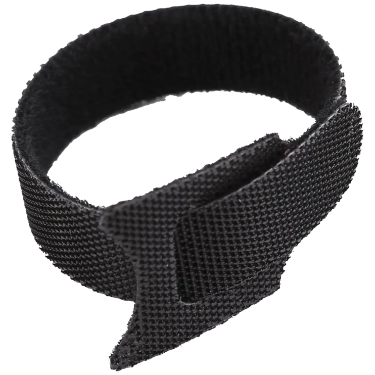 Кабельная стяжка на липучке Takel черная 12,5x200 мм (10 шт) Киев в Киеве - Новаторстрой - фото 1