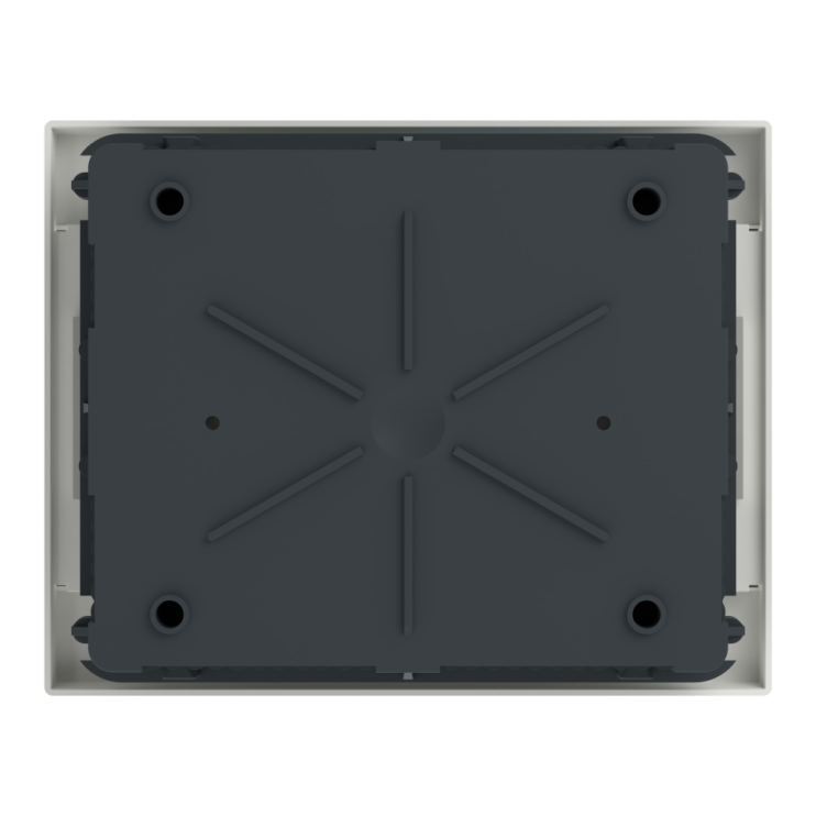 Щит монтажный Schneider Electric Easy9 EU, врезной, 1 ряд 8 модулей, дымчатая дверь - Новаторстрой - фото 2