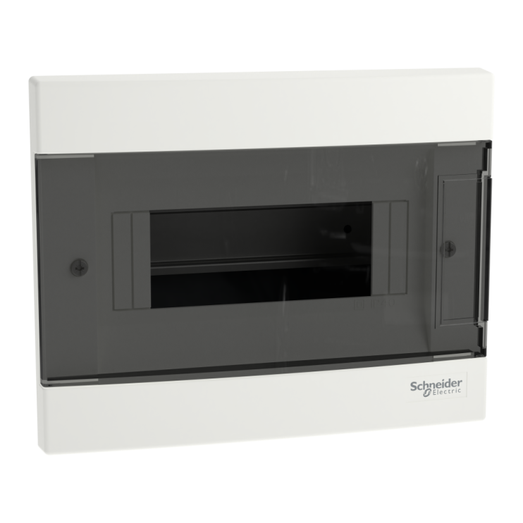 Щит монтажный Schneider Electric Easy9 EU, врезной, 1 ряд 8 модулей, дымчатая дверь - Новаторстрой - фото 3