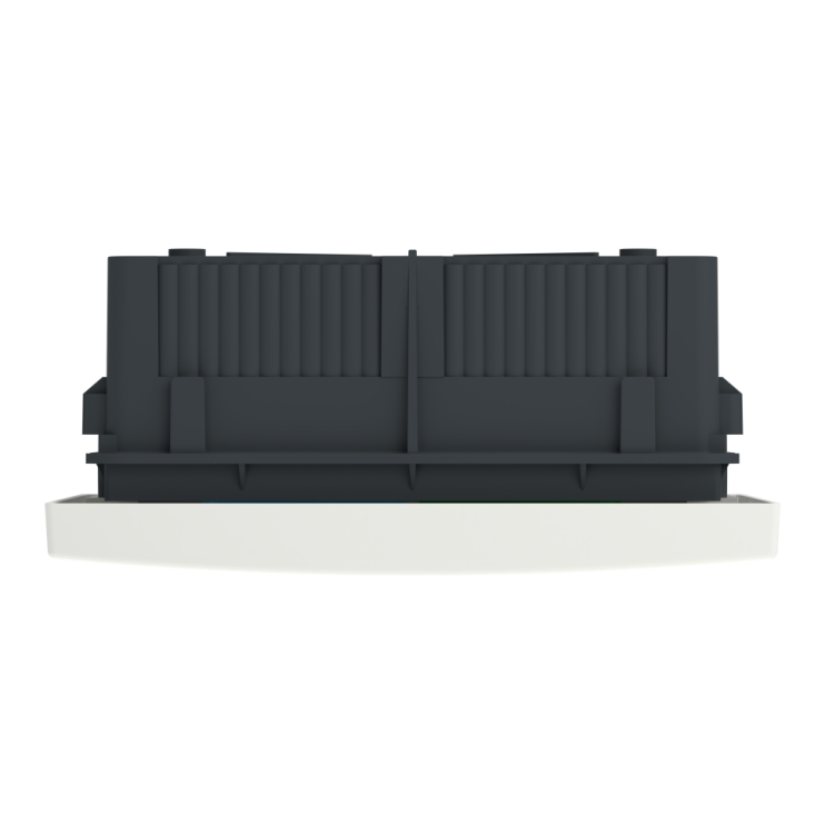 Щит монтажный Schneider Electric Easy9 EU, врезной, 1 ряд 8 модулей, дымчатая дверь - Новаторстрой - фото 6