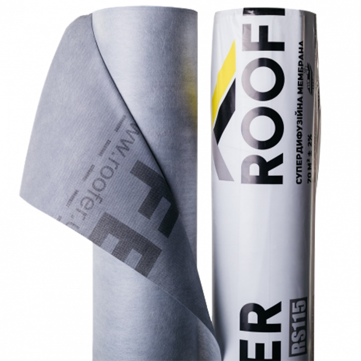 Супердифузійна мембрана Roofer RS115 Київ у Києві - Новаторбуд - фото 1