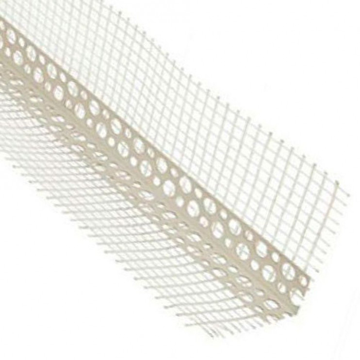 Профиль ПВХ перфорированный с сеткой 10x10см (3,0 м) Киев в Киеве - Новаторстрой - фото 1