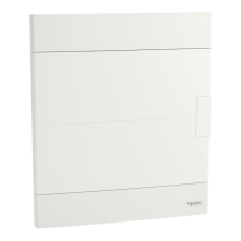 Щит монтажный Schneider Electric Easy9 EU, врезной, 2 ряда по 12 модулей, белая дверь