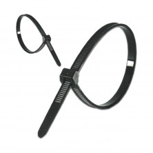 Кабельні стяжки Sokol чорні 3x150 мм (100 шт)