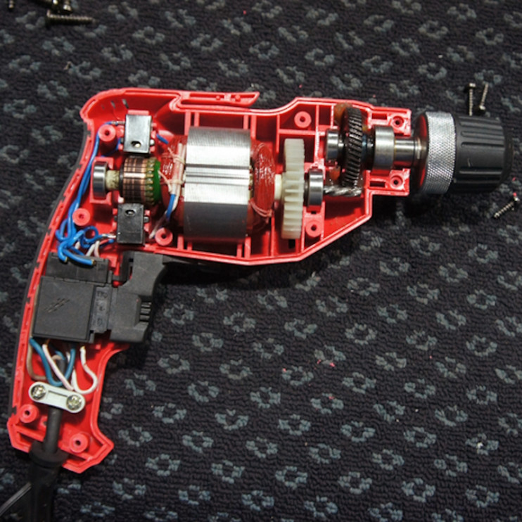 Внутренности с механизмами дрели STARK ID-500 Pro - Новаторбуд - фото 7