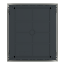 Щит монтажний Schneider Electric Easy9 EU, врізний, 2 ряди по 12 модулів, димчасті двері