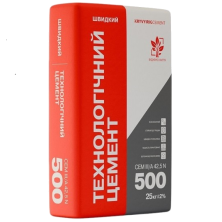 Цемент технологічний Кривий Ріг СЕМ ІІI А 42.5 М 500 (25 кг)