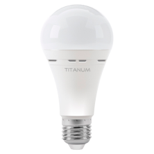 Акумуляторна LED лампа TITANUM A68 10W E27 4000K 220V