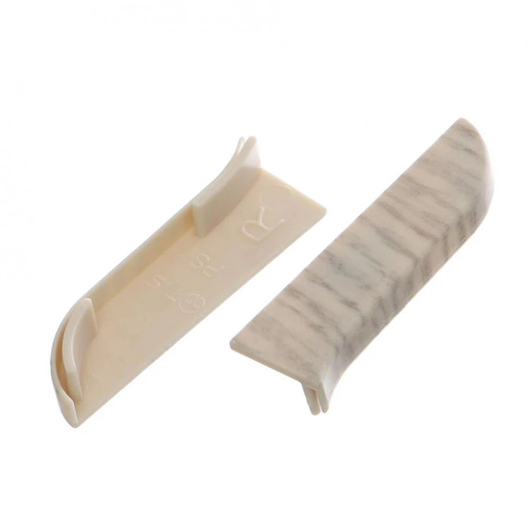 Заглушка ліва для плінтуса TIS клен ПЛГЗК-0083 Київ у Києві - Новаторбуд - фото 2