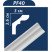 Плинтус потолочный Premium Decor (PF40) 36x30x2000 мм Киев