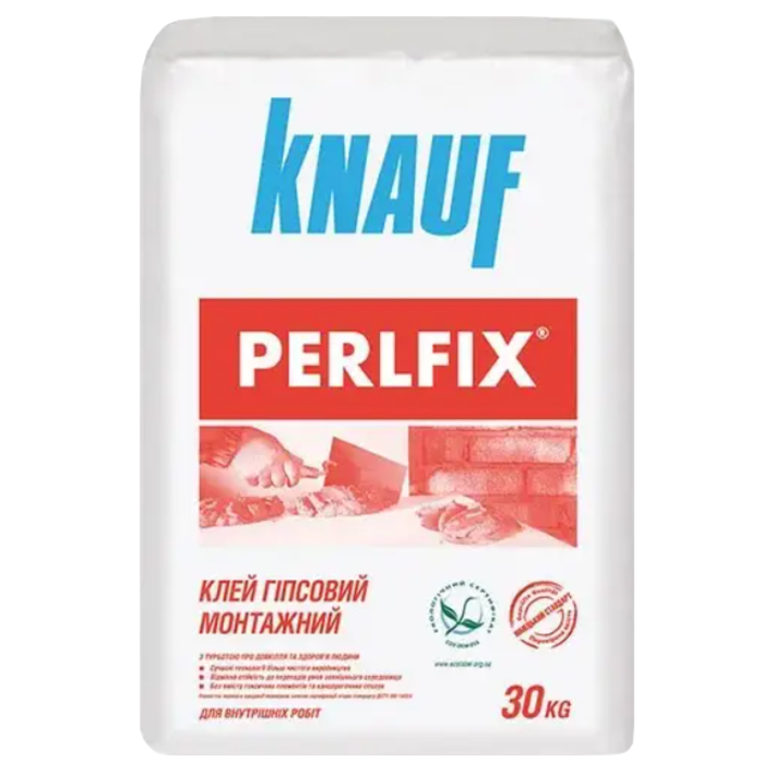 Клей для гипсокартона Knauf Perlfix (25 кг) Украина - Новаторстрой - фото 1