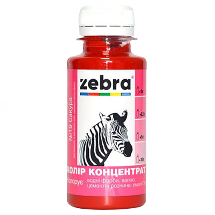 Колір-концентрат Zebra сакура №619 (100 мл) Київ у Києві - Новаторбуд - фото 1