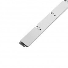 Профиль направляющий Грильято 100x100 H40 белый RAL9003 (600 мм)