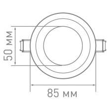 Светильник LED Maxus 4W 4100K (1-SDL-002-01)