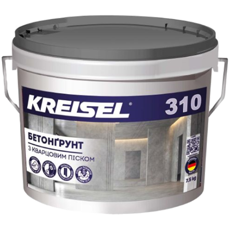Грунтовка Бетоноконтакт Kreisel 310 Betongrunt (7,5 кг/5 л) - Новаторстрой - фото 1