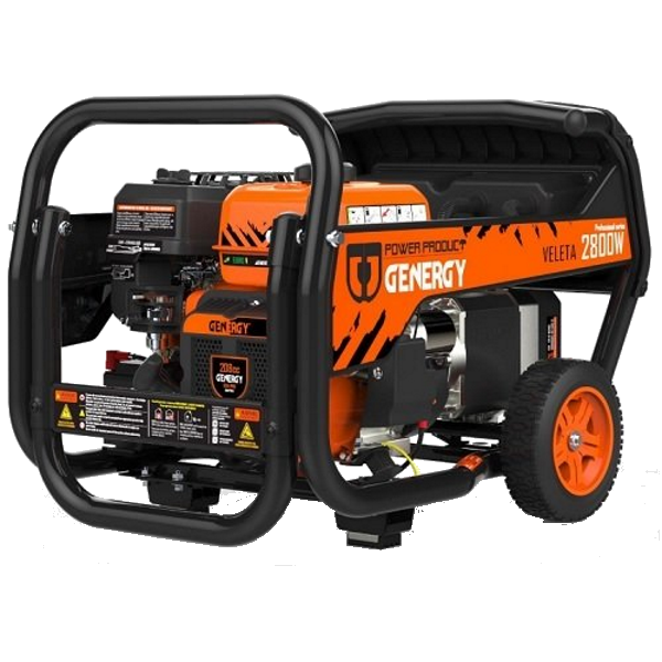 Генератор бензиновий Genergy Veleta (2,8 кВт) - Новаторбуд - фото 1